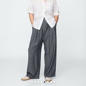 Gap 365 High Rise Linen-blend trouser-NWT